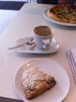 Cappuccino and Chocolate Chip Scone from The Bread Bar